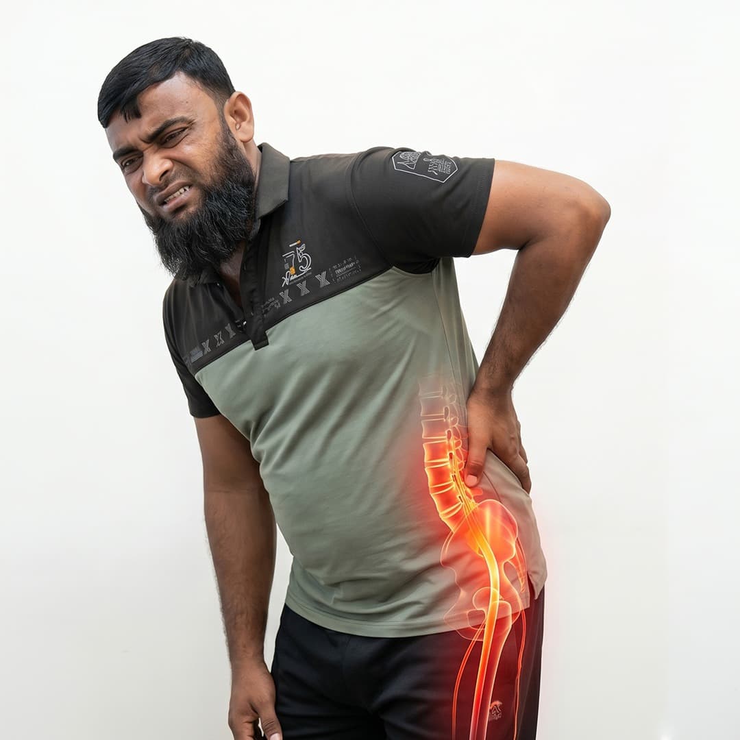Sciatica and leg pain before recovery